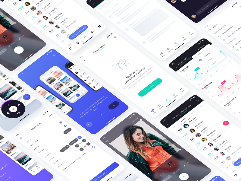 Atro Mobile UI kit
